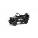 Cochesdemetal.es 1942 Jeep Willys MB "Black Bandit Series 25" 1:64 Greenlight 28070A