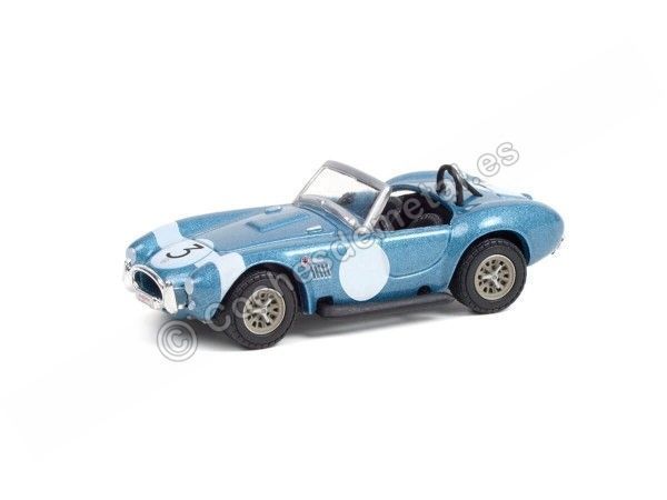 Cochesdemetal.es 1964 Shelby Cobra Nr.3 FIA "Barret Jackson Series 7" 1:64 Greenlight 37230B