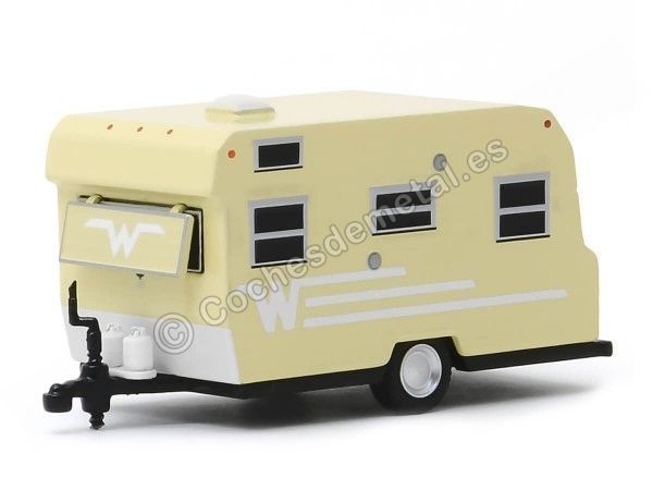 Cochesdemetal.es 1965 Caravana Winnebago Travel Trailer 216 "Hitched Homes Series 7" 1:64 Greenlight 34070B