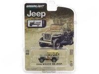 Cochesdemetal.es 1940 Jeep Willys MB "Anniversary Collection Series 12" 1:64 Greenlight 28060A