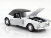 Cochesdemetal.es 1960 Alfa Romeo Spider 2600 Techo Blando Blanco 1:24 Welly 24003