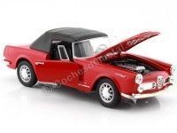 Cochesdemetal.es 1960 Alfa Romeo Spider 2600 Techo Blando Rojo 1:24 Welly 24003