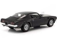 Cochesdemetal.es 1972 Pontiac Firebird Trans AM Negro 1:24 Welly 24075