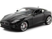 Cochesdemetal.es 2015 Jaguar F-Type Coupe Negro 1:24 Welly 24060