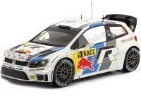 Cochesdemetal.es 2013 Volkswagen VW Polo R WRC Nº9 Mikkelsen/Markkula Rallye Cataluña 1:18 IXO Models 18RMC070C