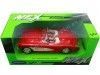 Cochesdemetal.es 1957 Chevrolet Corvette Convertible Rojo/Blanco 1:24 Welly 29393