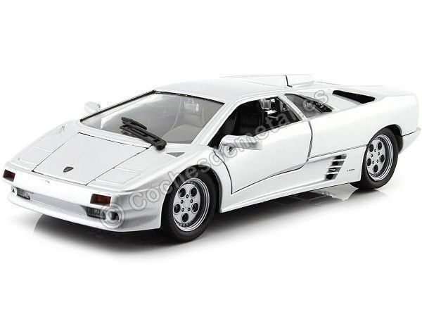 Cochesdemetal.es 1995 Lamborghini Diablo Gris 1:24 Welly 29374