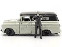 Cochesdemetal.es 1957 Chevy Suburban + Figura Frankenstein 1:24 Jada Toys 32191 253255032