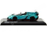 Cochesdemetal.es 2015 Lamborghini Veneno Roadster LP750-4 Azul 1:64 Kyosho 07040A4