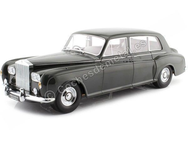 Cochesdemetal.es 1964 Rolls-Royce Phantom V Mulliner Park Ward Limousine Verde Racing 1:18 Paragon Models 38217