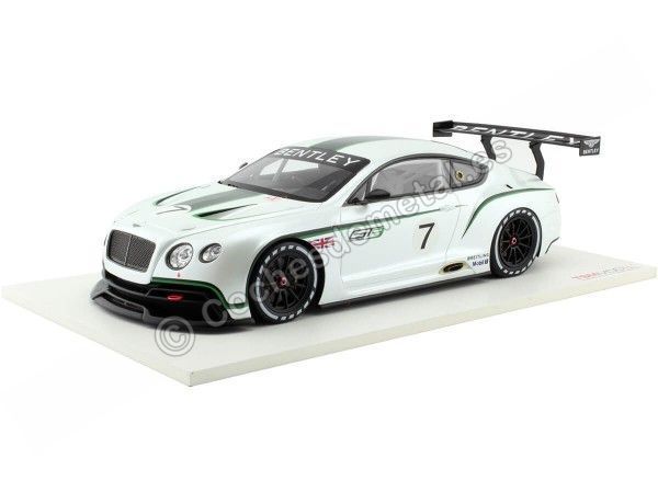 Cochesdemetal.es 2012 Bentley Continental GT3 Concept Car Paris 1:18 True Scale TSM131804R