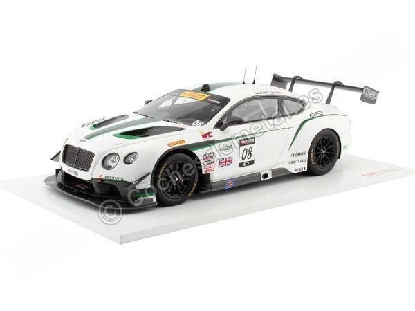 Cochesdemetal.es 2014 Bentley Continental GT3 Nº8 Sonoma GP Leitzinger 1:18 True Scale TSM151808R