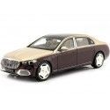 Cochesdemetal.es 2021 Mercedes-Benz Maybach S680 4Matic (Z223) Rojo Rubelita/Oro Kalahari 1:18 Dealer Edition B66961423