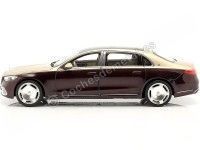Cochesdemetal.es 2021 Mercedes-Benz Maybach S680 4Matic (Z223) Rojo Rubelita/Oro Kalahari 1:18 Dealer Edition B66961423