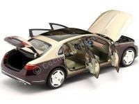 Cochesdemetal.es 2021 Mercedes-Benz Maybach S680 4Matic (Z223) Rojo Rubelita/Oro Kalahari 1:18 Dealer Edition B66961423