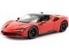 Cochesdemetal.es 2019 Ferrari SF90 Stradale Hybid Rojo 1:18 Bburago 16015