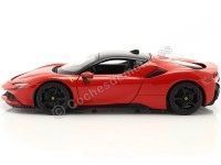 Cochesdemetal.es 2019 Ferrari SF90 Stradale Hybid Rojo 1:18 Bburago 16015