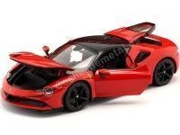 Cochesdemetal.es 2019 Ferrari SF90 Stradale Hybid Rojo 1:18 Bburago 16015