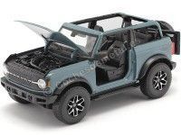 Cochesdemetal.es 2021 Ford Bronco Badlands Sin Puertas Azul 1:18 Maisto 31457