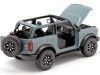 Cochesdemetal.es 2021 Ford Bronco Badlands Sin Puertas Azul 1:18 Maisto 31457