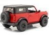 Cochesdemetal.es 2021 Ford Bronco Wildtrack Rojo/Negro 1:18 Maisto 31456