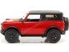 Cochesdemetal.es 2021 Ford Bronco Wildtrack Rojo/Negro 1:18 Maisto 31456