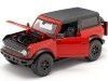 Cochesdemetal.es 2021 Ford Bronco Wildtrack Rojo/Negro 1:18 Maisto 31456