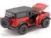 Cochesdemetal.es 2021 Ford Bronco Wildtrack Rojo/Negro 1:18 Maisto 31456