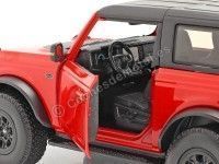 Cochesdemetal.es 2021 Ford Bronco Wildtrack Rojo/Negro 1:18 Maisto 31456