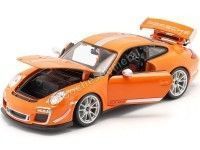 Cochesdemetal.es 2012 Porsche 911 GT3 RS 4.0 Naranja 1:18 Bburago 11036