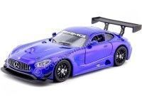 Cochesdemetal.es 2016 Mercedes-AMG GT3 Azul Metalizado 1:24 Motor Max 73386