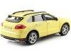 Cochesdemetal.es 2018 Porsche Cayenne Turbo Amarillo 1:24 Bburago 21056