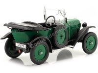Cochesdemetal.es 1924 Opel 4/12 PS Laubfrosch Verde Oscuro 1:24 WhiteBox 124100