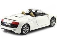 Cochesdemetal.es 2011 Audi R8 Spyder V10 Blanco 1:24 Maisto 31204