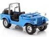 Cochesdemetal.es 2000 Jeep Wrangler Sahara Azul Metalizado 1:24 Bburago 22033