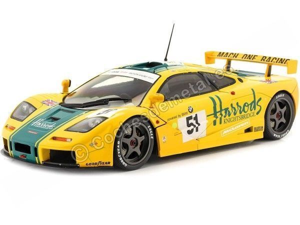 Cochesdemetal.es 1995 McLaren F1 GTR Nº51 Wallace/Bell/Bell 24h LeMans 1:18 Solido S1804105