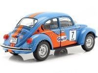 Cochesdemetal.es 2019 Volkswagen VW Escarabajo 1303 Gulf Nº7 Rallye Colds Balls 1:18 Solido S1800517