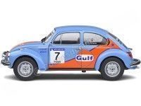 Cochesdemetal.es 2019 Volkswagen VW Escarabajo 1303 Gulf Nº7 Rallye Colds Balls 1:18 Solido S1800517