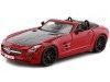 Cochesdemetal.es 2012 Mercedes-Benz SLS Roadster 6.3 AMG (C197) Custom Rojo/Carbono 1:24 Maisto Design 31370