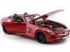 Cochesdemetal.es 2012 Mercedes-Benz SLS Roadster 6.3 AMG (C197) Custom Rojo/Carbono 1:24 Maisto Design 31370