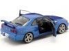 Cochesdemetal.es 1999 Nissan Skyline GT-R (R34) Azul Bayside 1:18 Solido S1804306