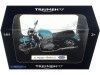 Cochesdemetal.es 2002 Triumph Bonneville Azul 1:18 Welly 12171