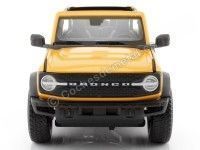 Cochesdemetal.es 2021 Ford Bronco Badlands Sin Puertas Amarillo 1:18 Maisto 31457