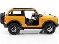 Cochesdemetal.es 2021 Ford Bronco Badlands Sin Puertas Amarillo 1:18 Maisto 31457