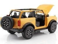 Cochesdemetal.es 2021 Ford Bronco Badlands Sin Puertas Amarillo 1:18 Maisto 31457