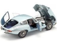 Cochesdemetal.es 1961 Jaguar E-Type Coupe Gris Azulado 1:18 Kyosho 08954