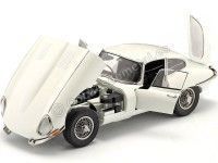 Cochesdemetal.es 1961 Jaguar E-Type Coupe Blanco 1:18 Kyosho 08954