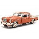 Cochesdemetal.es 1957 Studebaker Golden Hawk Coral/Blanco 1:18 Auto World AW270
