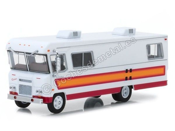 Cochesdemetal.es 1972 Autocaravana Condor II RV "H.D. Truck Series 13" 1:64 Greenlight 33130B