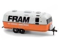 Cochesdemetal.es 1971 Caravana Airstream Double-Axle FRAM Oil "Hitched Homes Series 9" 1:64 Greenlight 34090B
